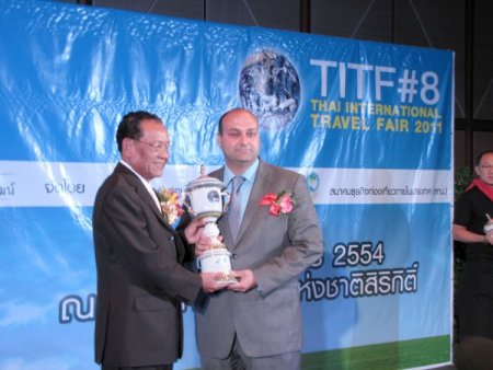 Tayland’daki Turizm Fuarından Thy’ye Ödül