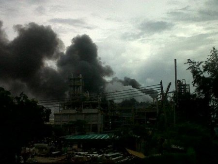 Tayland'ın Sanayi Bölgesinde Patlama