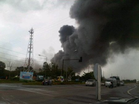 Tayland'ın Sanayi Bölgesinde Patlama