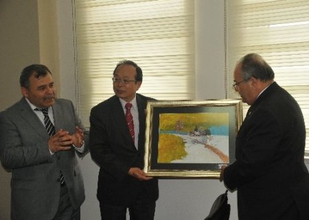 Tayvan Büyükelçisi, Samanyolu Koleji'ne hayran kaldı