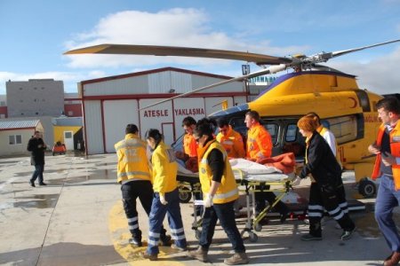 TEDAŞ işçisi elektrik akımına kapıldı