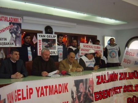 Tekel İşçilerine Destek İçin Açlık Grevine Başladılar