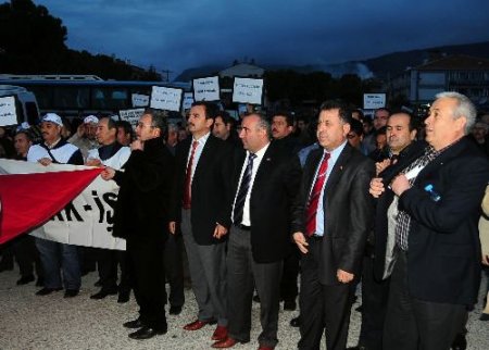 Tekel İşçilerine Muğla'dan Destek