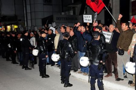 Tekel İşçilerine Muğla'dan Destek