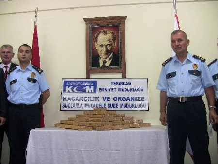 Tekirdağ'da 30 Kilogram Eroin Ele Geçirildi