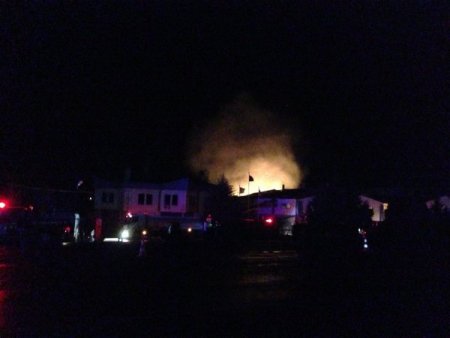Tekirdağ'da fabrika yangını