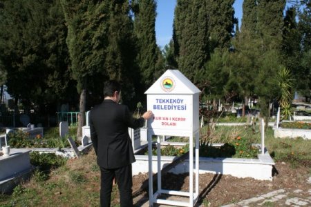 Tekkeköy’de mezarlıklarda Kur’an-ı Kerim dolabı uygulaması başladı