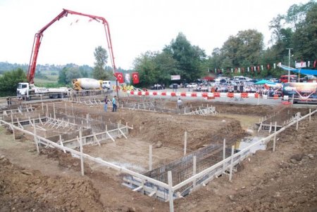 Tekkeköy’e modern mezbahane temeli atıldı