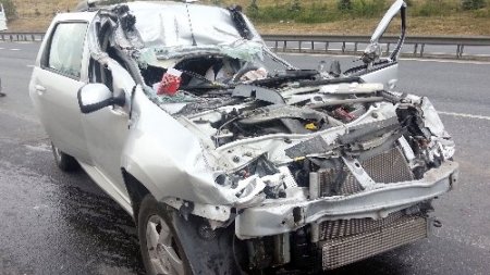 TEM Otoyolu'nda kaza: 1 ölü