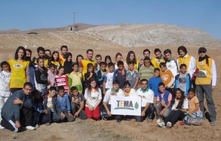 TEMA gönülleri Gömürgen’i yeşillendirdi