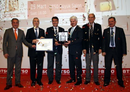 TEMA Vakfı Başkanı'na Kalite Ödülü verildi