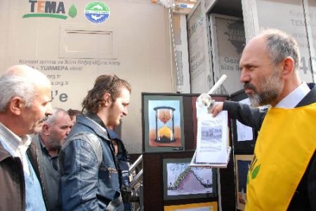 Tema'nın Alternatif Enerji Sistem Tanıtım Tırı Samsun'a Geldi