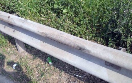 TEM'de fırlayan kamyon lastiği can aldı