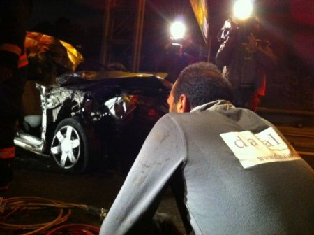 TEM'de kaza: 1 ölü, 1 yaralı