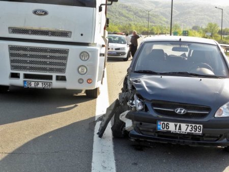 Tem'de Kaza: 1 Yaralı