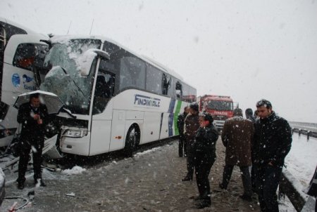 Tem'de Zincirleme Kaza