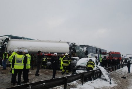 Tem'de Zincirleme Kaza