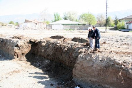 Temel Kazısı Sırasında Mühimmat Bulundu