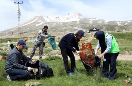 Temiz bir Erciyes için el ele