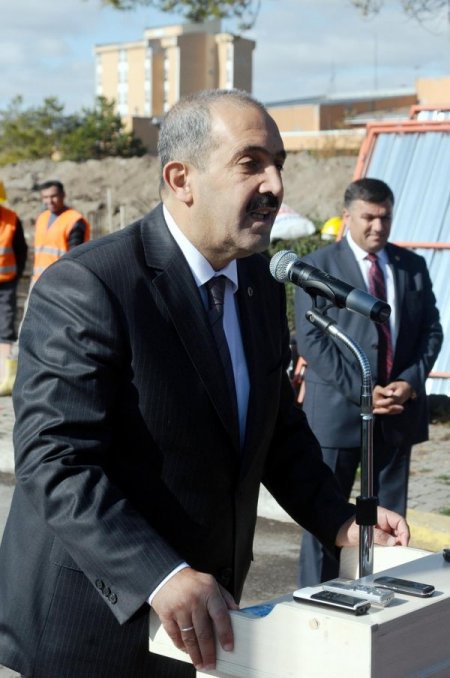 Terminal binasının temeli törenle atıldı