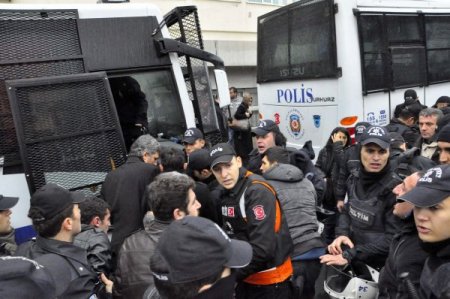 Teröriste destek veren gruba müdahale