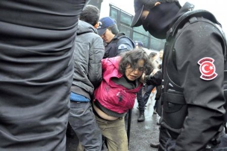 Teröriste destek veren gruba müdahale