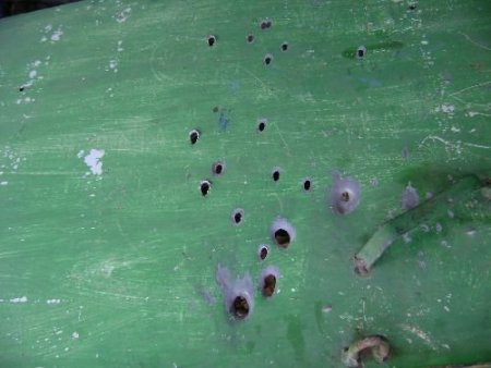 Teröristlerin Saklandığı Baraka Delik Deşik Oldu