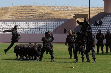 Terörle mücadeleye 428 özel harekatçı polis desteği