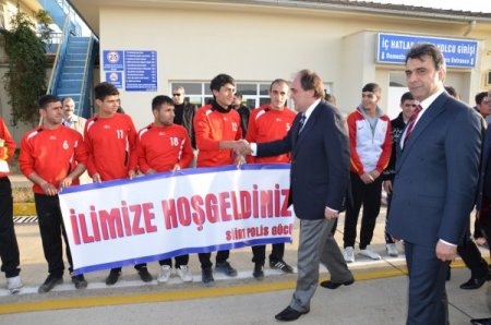 TFF Başkanı Yıldırım Demirören Siirt'te