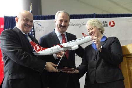 THY, Houston’a ilk seferini yaptı