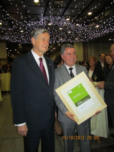 THY müdürüne Slovenya turizm elçisi ödülü