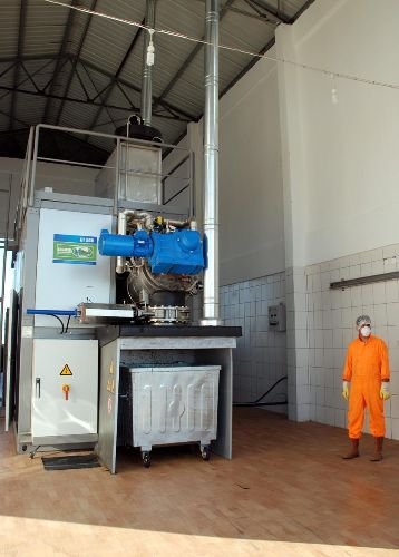Tıbbi Atık Tesisinde Günlük 4 Ton Atık Bertaraf Ediliyor