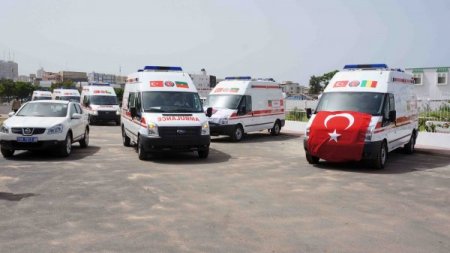 TİKA’dan Afrika ülkelerine ambulans yardımı