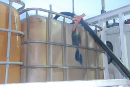 Tır Garajına Akaryakıt Operasyonu