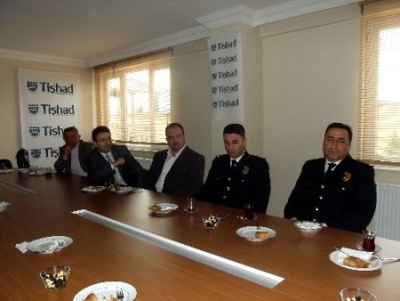 Tirebolu Emniyet Müdürlüğü'nden TİŞHAD’a ziyaret