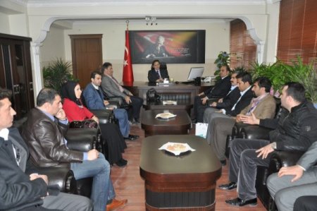 TISİAD heyetinden Kaymakam Demirci’ye ziyaret