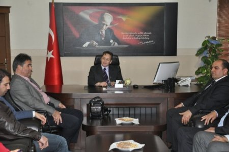 TISİAD heyetinden Kaymakam Demirci’ye ziyaret