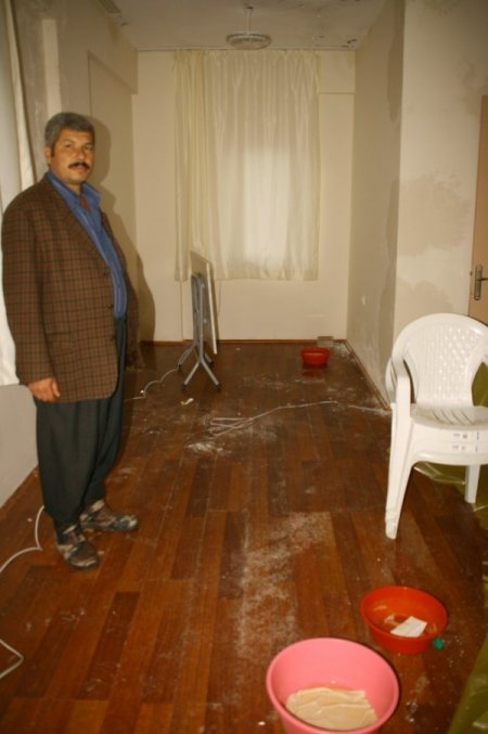 TOKİ evlerindeki yangınzedeler yardım bekliyor