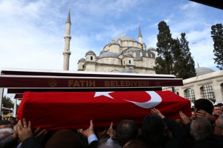 Toktamış Ateş dualarla uğurlandı