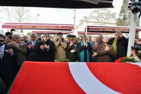Toktamış Ateş dualarla uğurlandı
