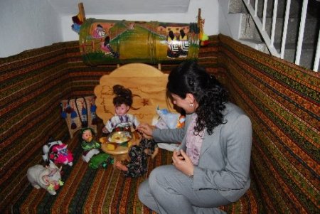 Tonya Halk Eğitim yılsonu sergisi açtı