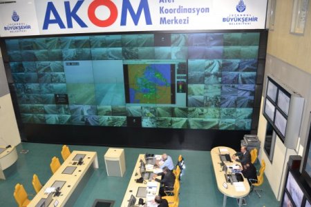 Topbaş, AKOM’da çalışmaları denetledi