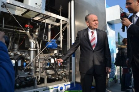 Topbaş Türkiye’nin ilk hidrojen istasyonunu denetledi