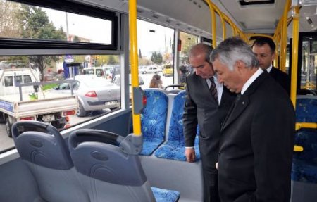 Toplu Taşımada Kullanılacak Araçların İlki Isparta'ya Getirildi