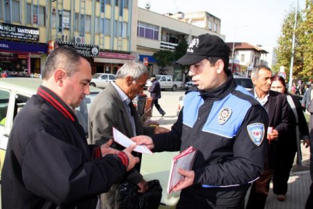 Toplum destekli polislerden vatandaşa uyarı