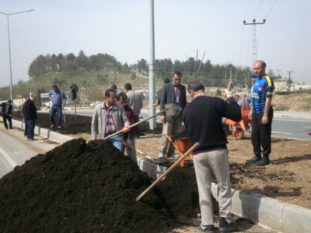Toprak olan yer yeşillenecek
