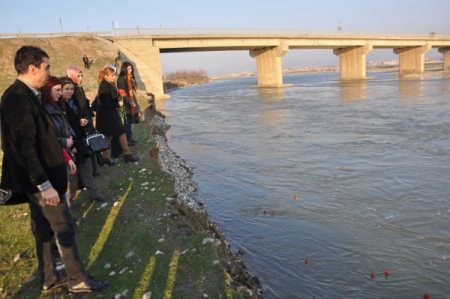 Töre cinayetine kurban giden kızın öldürüldüğü yere karanfil bırakıldı