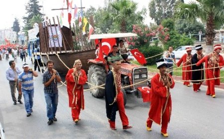 Toroslar'daki Fetih Yürüyüşü'nde kadırgalar karadan yürütüldü