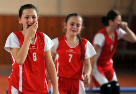 Trabzon'da küçüklerin voleybol müsabakası sona erdi
