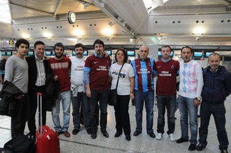 Trabzonlular UEFA önünde eylem için Cenevre'ye gitti